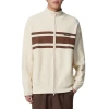 Momeck men's striped color-blocking knitted jacket for winter 2024, new stand-up collar sweater men's coat 21896 Item Picture